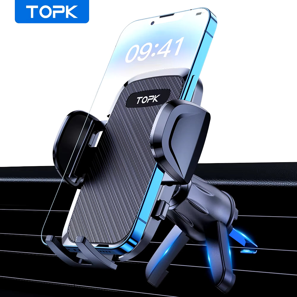 Universal Car Bracket Gravity Auto Phone Holder Car Air Vent Clip Mount Mobile Phone Holder Cell Phone Stand for All Phones