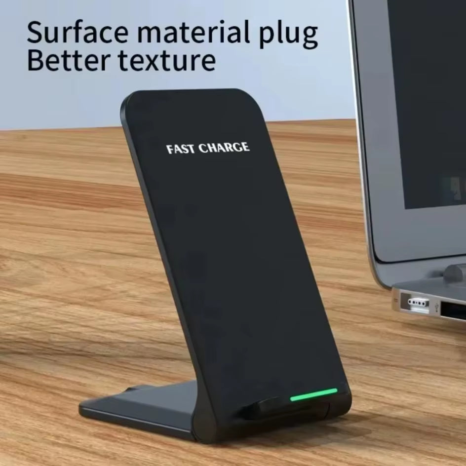 Foldable Fast Charging Station Wireless Charger Desktop Stand for Iphone 11 12 13 14 15 16 X Pro Max Samsung S24 S23 S22 Xiaomi